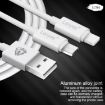 Lenyes LC701 2m Micro USB Data Sync Fast Charging Cable - 5