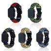 Apple Watch Series 7 45mm Dual-layer Braided Paracord Buckle Watch Band - 5