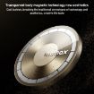 MOMAX MoVe Universal Transparent Magnetic Car Holder (Gold) - 2