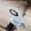 MOMAX MoVe Universal Transparent Magnetic Car Holder (Gold) - 7