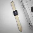 Apple Watch SE 2022 40mm Leather Watch Band - Creamy White - 2