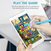 Universal Cloth Head + Silicone Head Stylus (Blue) - Stylus for Touchscreens - 5