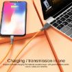 IVON CA78 2.4A Micro USB Fast Charging Data Cable, 1m Blue - 5