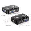 KVM-21UA 2 Ports USB KVM Switch Box - Black - 2