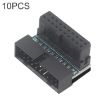 10 PCS 3.0 19P 20P Motherboard Male To Female Extension Adapter - 1