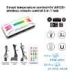COOLMOON CM-MPAC PWM 5V ARGB Cooling Fan Remote Control - White - 2
