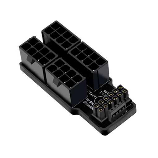 B Model ATX3.0 12VHPWR 12+4P 600W Power Steering Connector - 1