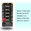 PWM Fan Hub Desktop Computer CPU Fan Expander Black - 9