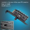 6 Way Computer Fan Speed Controller PWM Switch - Big 4Pin - 6