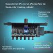 6 Way Computer Fan Speed Controller PWM Switch - SATA Connection - 2