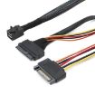 Mini SAS 36P HD8643 to MINI SAS 8639 Data Cable 0.5m - 1