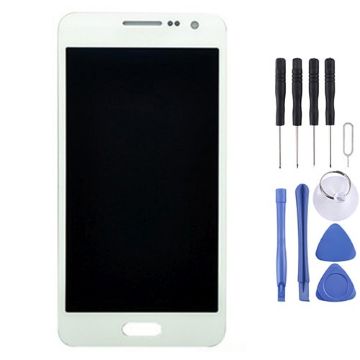 LCD Display + Touch Panel for Galaxy A3/A300 - White - 1