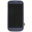 LCD Display + Touch Panel w/ Frame for Galaxy SIII LTE/i9305 - Blue - 2