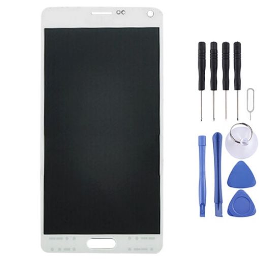 LCD Display + Touch Panel for Galaxy Note 4 - White - 1