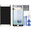 LCD Display + Touch Panel for Galaxy S6 edge+ Gold - 1