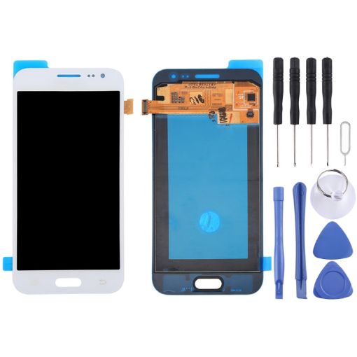 LCD Display + Touch Panel for Galaxy J2 - White - 1