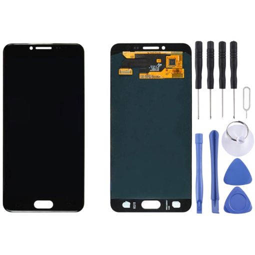LCD Display + Touch Panel for Galaxy C5/C5000 - Black - 1