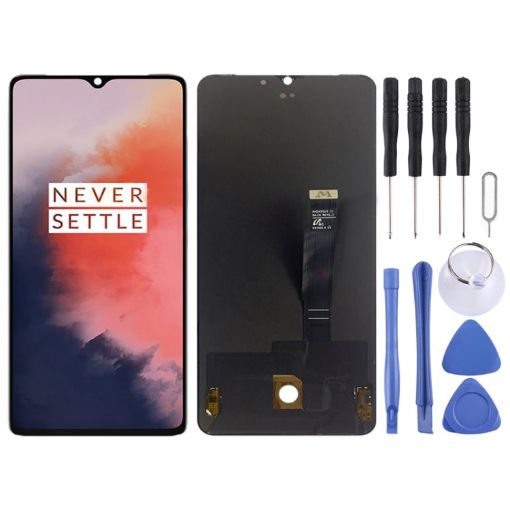 OnePlus 7T OEM LCD Screen (Black) with Digitizer - Full Assembly - 1