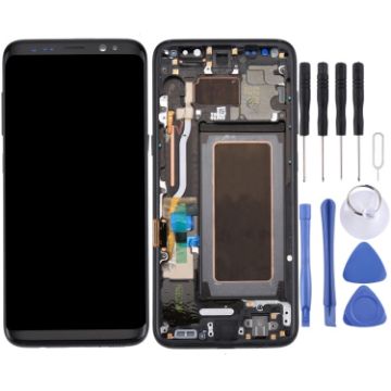 Original LCD Screen + Touch Panel for Galaxy S8 (Black) - 1