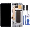 Original LCD Screen + Touch Panel with Frame for Galaxy S8+ Silver - 1