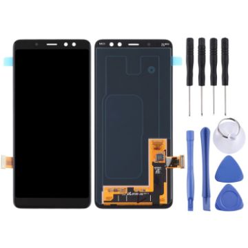 AMOLED LCD Screen for Galaxy A8 (2018)/A5 (2018) - Black - 1