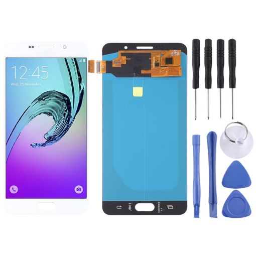 LCD Screen and Digitizer Assembly for Galaxy A7 (2016) - White - 1