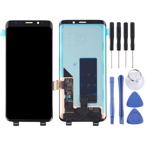 Samsung Galaxy S9 Super AMOLED LCD Screen with Digitizer - Black - 1