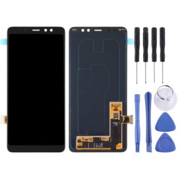Samsung Galaxy A8+ (2018) LCD Screen with Digitizer - Black - 1