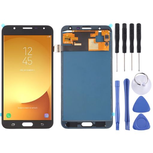 TFT LCD Screen for Galaxy J7 Neo J701F/DS J701M - Black - 1