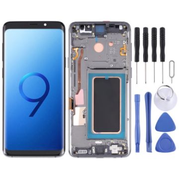 Super AMOLED LCD Screen for Galaxy S9/G960F/DS/G960U/G960W/G9600 - Grey - 1