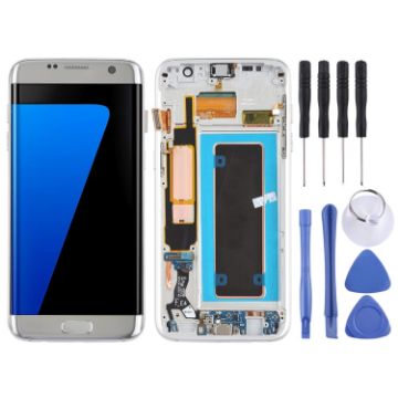 Samsung Galaxy S7 Edge/G935F/G935FD LCD Screen & Digitizer Assembly Silver - 1