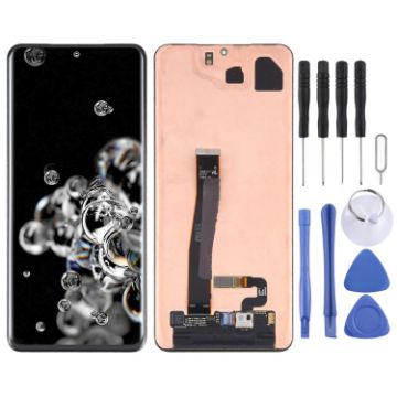 Dynamic AMOLED LCD Screen for Galaxy S20 Ultra 4G - Black - 1
