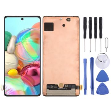 Samsung Galaxy A71 4G AMOLED LCD Screen with Digitizer - Black - 1