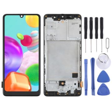 Samsung Galaxy A41 SM-A415 TFT LCD Screen Digitizer Assembly with Frame - 1