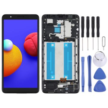 OEM LCD Screen for Samsung Galaxy A01 Core SM-A013 With Frame - 1