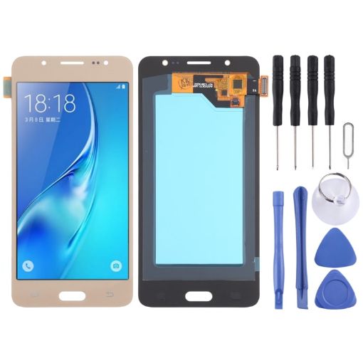 Samsung Galaxy J5 (2016) SM-J510 OLED LCD Screen with Digitizer - Gold - 1