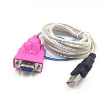 USB to RS232 Female Serial Port Computer Cable, 1.5m Length - 1