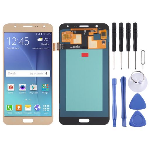 Samsung Galaxy J7 SM-J700 OLED LCD Screen with Digitizer - Gold - 1