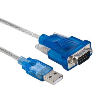 USB to RS232 Cable with IC - Color Random - 1