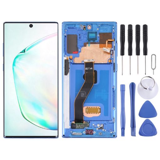 Samsung Galaxy Note10+ LCD Screen Digitizer Assembly (Dark Blue) - 1