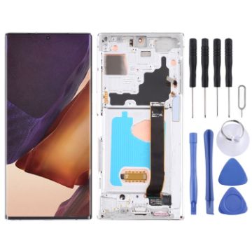 Samsung Galaxy Note20 Ultra SM-N986 5G LCD Screen Assembly (Silver) - 1
