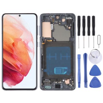 Samsung Galaxy S21 5G SM-G991B OLED LCD Screen 6.2" Black - 1