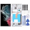 Samsung Galaxy S22 Ultra 5G OLED LCD Screen Digitizer Assembly Silver - 1