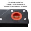 Woodworking Hand Planer, Red - Adjustable Depth & Multi-Angle Chamfering - 6
