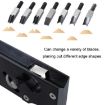 Woodworking Multi-Angle Chamfering Hand Planer - Black + 6 Blades - 3