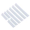 Rubber Car Side Door Edge Protection Guards - 8 PCS (Transparent) - 2