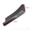 Carbon Texture Car Rear Spoiler Protector Guard Sticker - 5