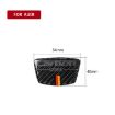 Carbon Fiber German Flag Doorpost Sticker for Audi TT - 6