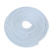 5m U-shaped Non-stick Car Rubber Seal Bumper - White - 1