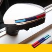 Car Rearview Mirror Door Side Decoration Anti-collision Rubber Strips - 1